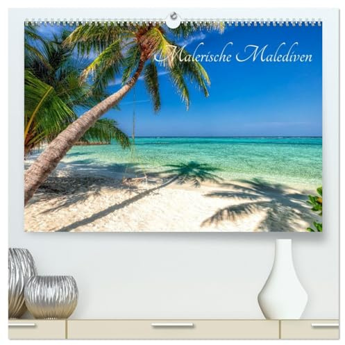 Malerische Malediven (hochwertiger Premium Wandkalender 2026 DIN A2 quer), Kunstdruck in Hochglanz: Atemberaubende Malediven - Magische Urlaubsmomente (CALVENDO Natur)
