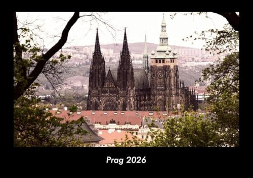 Prag 2026 Fotokalender DIN A3: Monatskalender mit Bild-Motiven aus Orten und Städten, Ländern und Kontinenten