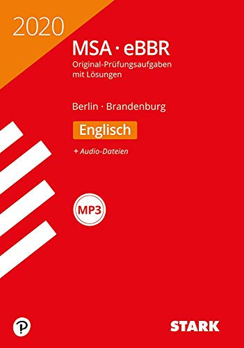 STARK Original-Prüfungen MSA/eBBR 2020 - Englisch - Berlin/Brandenburg