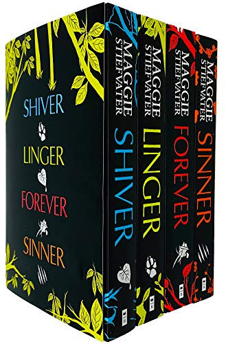 Wolves of Mercy Falls Series Books 1 - 4 Collection Set by Maggie Stiefvater (Shiver, Linger, Forever & Sinner)