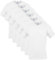 Gildan Men's Crew T-Shirts Multipack Style G1100 Undershirt, White (Pack of 6), XL