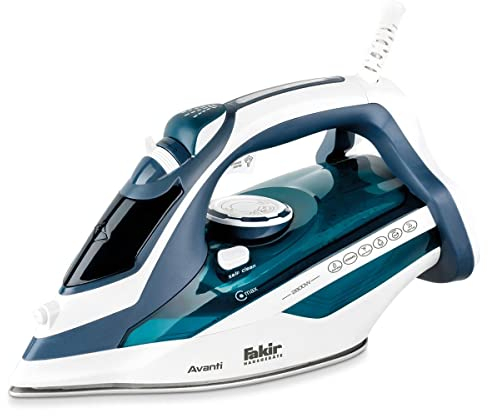 Avanti Dampfbügeleisen mit 2800 Watt und 150 g Dampfstoß, 480 ml Wassertank, Selbstreinigungsfunktion, Anti-Tropf-Funktion, Anti-Kalk-Funktion, Thermostat, automatische Abschaltung, Bügeleisen