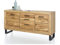 Elfo Sideboard Kommode Klara Wildeiche geölt Teilmassiv NEU/OVP - Breite: 158 cm Höhe: 82 cm Tiefe: 40 cm - Wohnzimmer