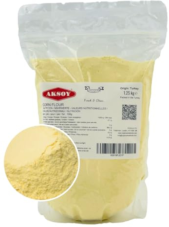 Aksoy Quality Corn Flour - Finest! 1.25KG