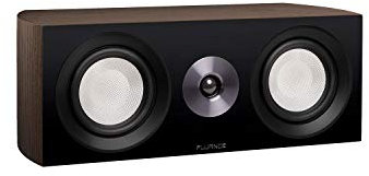 Fluance Reference High Performance 2-Way Center Channel Speaker for Enhanced Dialogue and Vocals in Home Theater Surround Sound Systems - Walnut (XL8CW)