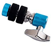 Alnicov Alnicov Hi-Hat Kupplung für Hi Hat Becken, Legierung, Standard Jazz Drum Percussion, Blau