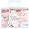 invisibobble Sprunchie Go with Floe Duo Scrunchie Set I 2x Pastell Rosa Braun Stoff Haargummi Mädchen & Damen I haarschonend & starker Halt I Limited Collection Nordic Breeze