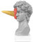David Busto Scultura creativa gelato Unfug per ritratto statua greca, in gesso, scultura da tavolo, in resina, 13,5 x 8 x 16 cm