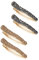 Clyhon Fermagli per Capelli Strass, 4 Pezzi Diamante Mollette per Capelli, Strass Perni di Capelli, Barrette per Capelli Metallo,Donne, Festa Quotidiana da Sposa