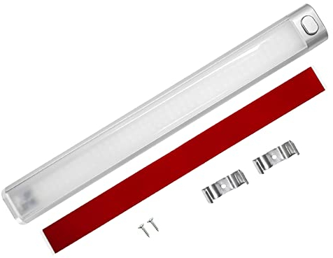 Intckwan Led 12v Camping Car, Reglette Led 12v Avec Grand Interrupteur, Lampe 12v, 6000K Blanc Led Voiture Interieur Pour Voiture Bus Caravane Bateau RV Cuisine Bar Camion Tracteur(1 Pièces)