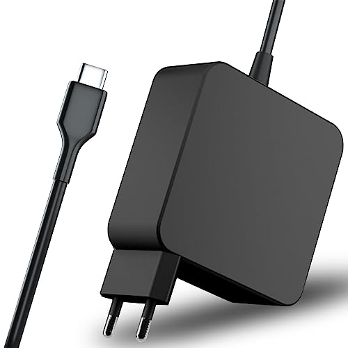 Universal 65W USB C Charger - USB C Laptop Charger 65 watt Type C : for Lenovo/HP/Dell/Steam Stream Steak Deck/Asus/Samsung/Acer/MacBook pro and All Computer or Smart Phone,USB-C AC Power Adapter Cord