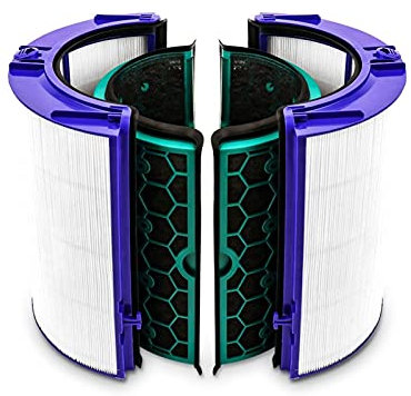 TACOON Fit Compatible with Dysons Ersatzrunde Hepa Filter und Aktivkohlefilter 200 * 210 * 22 0mm TP07 TP04 HP04 DP04 TP05 HP05 Glasfaser