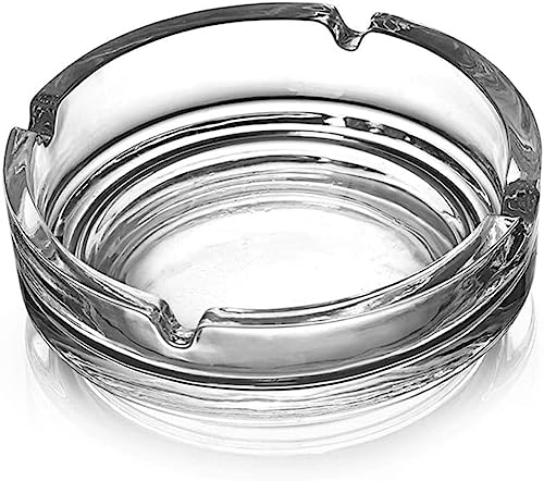 Aschehalter Kristall Aschenbecher Aus Schwerem Glas, Kreative Persönlichkeit, Große Teezeremonie, Wohnzimmer, Büro, Aschenbecher Anwaltskanzlei