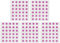 150 Stück Stickers Sonnenschutz Aufkleber der sich bei -Strahlung verfärbt, Wasserfeste Pflaster für Sunscreen Reapply Reminder (PURPLE)