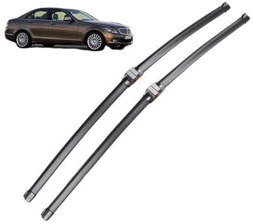 Scheibenwischer Frontwischerblätter, Für Benz C-Klasse W204 2009-2012 24+24 Saubere Wischerblätter