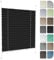 Plissee Klemmfix Ohne Bohren 40 x 135 cm, Blickdicht Sichtschutz Sonnenschutz, Rollo Jalousien Plissee Wabenplissee, Thermo Plissee Ohne Bohren, für Fenster & Tür, Schwarz