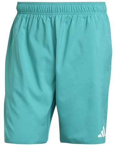 adidas Men's Swim Shorts 8 INCH, Pure Teal/White, S