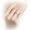 LIDIYI to My Daughter Hochs und Tiefs Ring Wave Zickzack Ring Inspirational Rings Einstellbare Öffnung Wellenmuster Ring Double Wave Ring (Silber,Einheitsgröße)