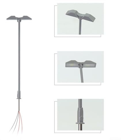 Lot de 5 ampoules LED calibre Z 1 200 1 220, nécessite une connexion 3 V DC/AC, idéal pour les paysages miniatures