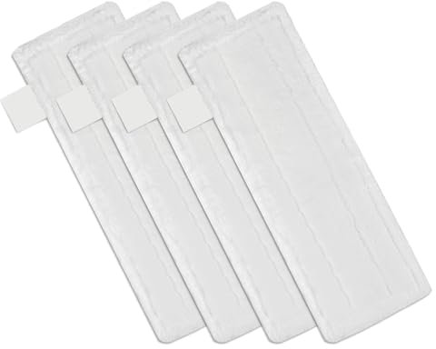 LiuHancsqd 4 Pcs Microfibre Cloth Cleaner Pads Compatible with Karcher EasyFix SC2 SC3 SC4 SC5 Steam Cleaner Cloths for Karcher Mop Pads Replacement Cloths Accessories