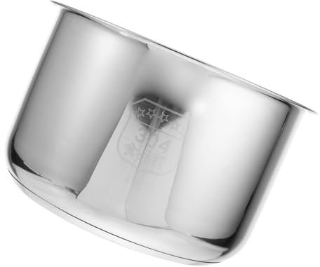 BESTOYARD Rice Cooker Replacement Inner Pot 4l Stainless Steel Thickened Multi-layer Bottom Cooker Liner Compatible Accessories