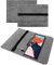 UC-Express Schutzhülle - kompatibel mit Apple iPad 2025 11 Zoll - Tablet Hülle Sleeve Cover - hochwertige Tasche aus Filz - robuste Tablet Schutztasche, Farben:Grau