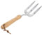 Fourche de Jardinage Inoxydable à Dents Ergonomique Outil de Désherbage Pratique Portable pour Petits