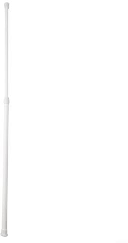 Vasiumic Ausziehbare Spannstange, federbelastet, Teleskopstange für Badezimmer, Küche, Fenster, Kleiderschrank, Schrank, ohne Bohren, verstellbare Länge (40–70 cm)