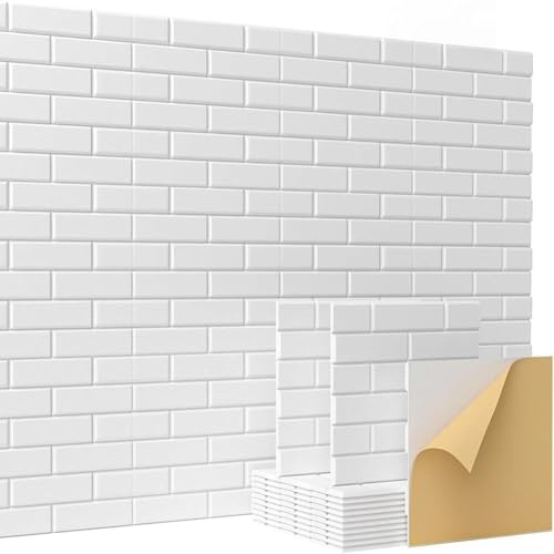 Homeponnew Lot de 6 panneaux acoustiques décoratifs en fibre de polyester pour isolation phonique murale - 30 x 30 cm
