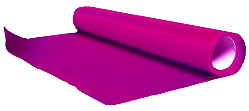 40cm X 9m Sheer Organza Rouleau de Tissu Chaise de Mariage Sash arcs Table Runner décoration - Beaucoup de Couleurs Disponibles (Rose Fuschia)