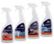 VAX® 4PC Commercial Cleaning Kit - Spot & Stain Remover - Multi-Purpose Polish-Foaming Washroom Cleaner & Hand Surface Sanitising Spray