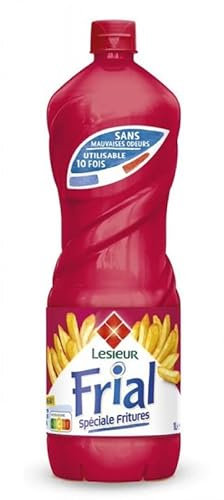 FRIAL - Huile Spécial Friture 1L - Lot De 4 - Livraison Gratuite