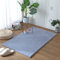 HEQUN Alfombra De Piel De Conejo Artificial,Antideslizante Lujosa Suave Lana Artificial Alfombra para salón Dormitorio baño sofá Silla cojín (Gris, 60x90cm)