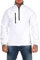 Mivaro Herren Fleecepullover mit Taschen und Reißverschluss, Größe:M, Farbe:Weiß