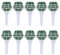 Woohome 10 Stück Blumenstraußhalter Grüner Brautstrauß Halter Dekoration Blumenschaum für Frischblumen Blumenschaum DIY für Blumenarrangement, Hochzeitsstrauß Zubehör