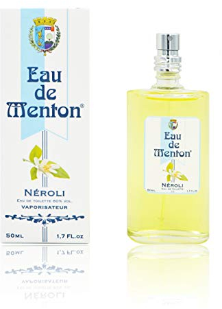 Eau de Menton - Neroli (Fleur d'Oranger) - Eau de Toilette Femme, Artisan Parfumeur en Côte d'Azur (50ml (lot de 1))