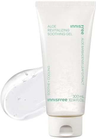 innisfree Aloe Vitalizing Soothing Gel Hydrating Face & Body Moisturizer