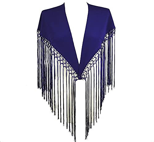 Desconocido MANTONCILLO FLAMENCA DE SEÑORA (AZUL)