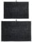 MSV Chenille Badvorleger Langflor Badvorleger Set 2 teilig 40x60 cm + 60x90 cm Grau