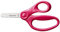 Fiskars Kinderschere, Ab 6 Jahren, Länge: 13 cm, Für Rechts- und Linkshänder, Metall-Klinge/Kunststoff-Griffe, Pink, 1064070