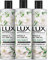 Lux Botanicals Refresh body wash made with 94% ingredients of natural origin Daily Shower Gel for naturally fresh and radiant skin 3x 500 ml (Freesia & Tea Tree Oil)