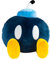 Club Mocchi Mocchi TOMY - Peluche Mega 38 cm tête de Bob-omb de Mocchi-Mocchi, Dans l'univers Nintendo elle est idéale pour décorer la chambre des filles et des Garçons. A partir de 3 ans