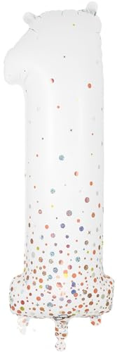 Oaktree 86,4 cm Nummer 1 Sparkling Fizz Holographic Rose Gold