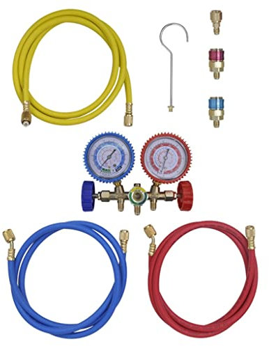 INLIFE Zweiwege-Verteiler-Set für Klimaanlage,1.35kg,141655