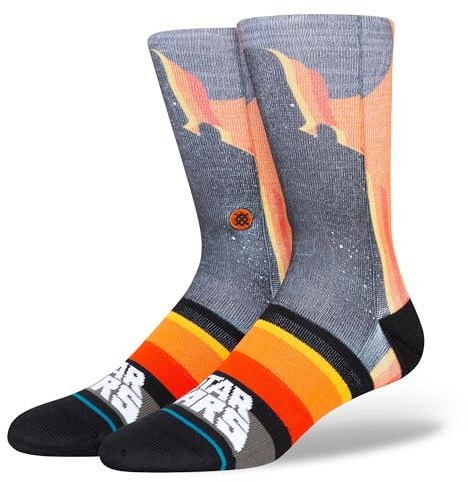 Stance Herren Crew Socken ~Darth von Jaz Spacedust Größe L