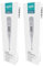 EUROPAPA 2 Stück Digitales Fieberthermometer für Babys, Kinder und Erwachsene, Thermometer für oral, axillar oder rektal, wasserdicht mit Fieberalarm (Grau)
