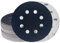 GZKTY 50Stk Schleifpapier 125mm klett, Exzenter Schleifscheiben, 8-Loch Korn 240 Nassschleifpapier Set, Exzenterschleifer Schleifpapi für Auto Metall