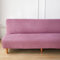 DOTBUY-SHOP Ohne Armlehne Sofahusse Stretch, Weich&Bequem Sofa Abdeckung, Sofa Überzug Armloser Möbel Protector (190-230cm,Rosa)