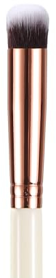 EIGSHOW Premium Crease Brush, Professional Blending Crease Brush, Eyeshadow Makeup Brush with Synthetic Bristles, Ivory White(E802)