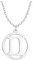 Sofia Milani - Damen Halskette 925 Silber - Zwillinge Sternzeichen Anhänger - N0714